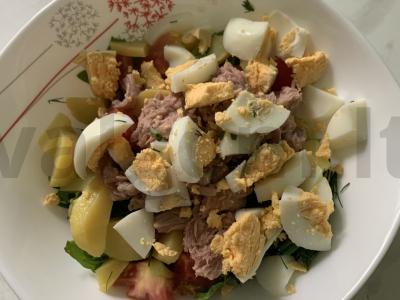 Tuno salotos „Sotūs ir skanūs“ Žingsnis 4