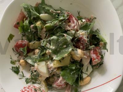 Tuno salotos „Sotūs ir skanūs“ Žingsnis 5