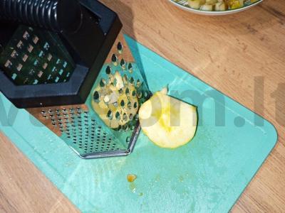 Blynai su kriaušėmis ir obuoliais Žingsnis 2