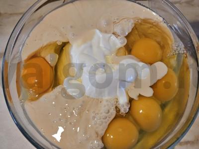 Filo tešlos banica su mocarela Žingsnis 1