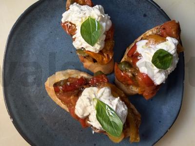 Top-7 itališkų brusketų iš italų šefų Pjero Karbonaro Žingsnis 17