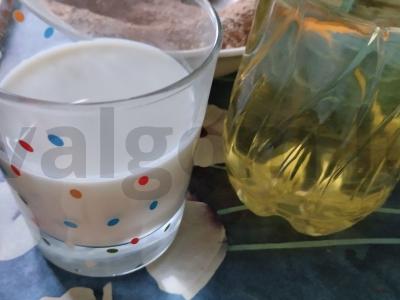 Riešutų-šokoladiniai keksiukai iš avižų miltų Žingsnis 4