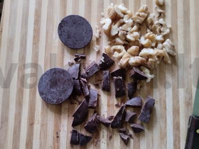 Riešutų-šokoladiniai keksiukai iš avižų miltų Žingsnis 5