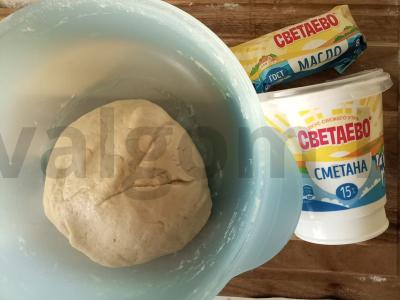 Namų varškės pyragėliai su razinomis Žingsnis 3