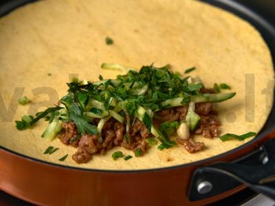 Spring rolls su faršu Žingsnis 4