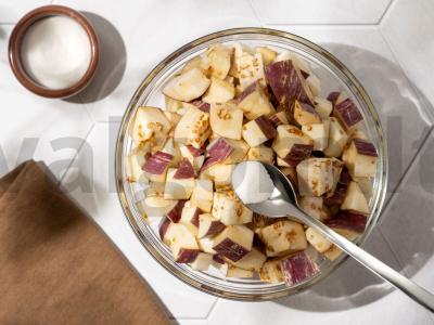 Keptų baklažanų paštetas Žingsnis 1