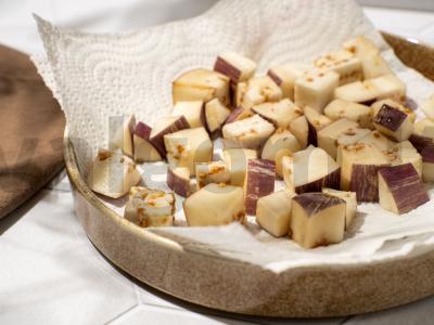 Keptų baklažanų paštetas Žingsnis 2