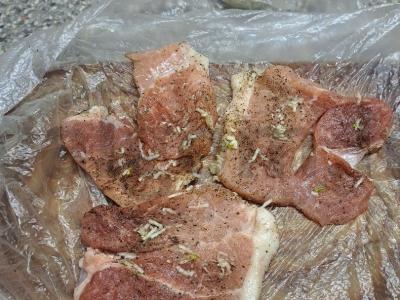 Kiaulienos kepsniai su česnaku ir majonezu Žingsnis 4