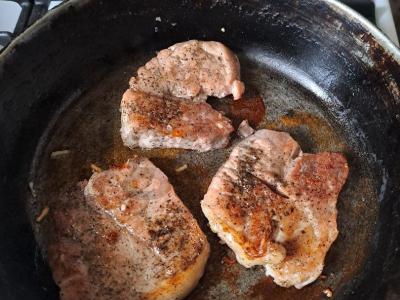 Kiaulienos kepsniai su česnaku ir majonezu Žingsnis 6