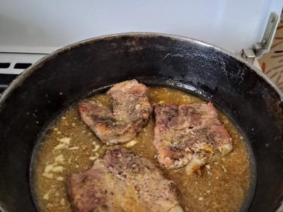 Kiaulienos kepsniai su česnaku ir majonezu Žingsnis 8