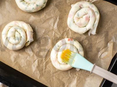 Ryžių popieriaus sraigės Žingsnis 6