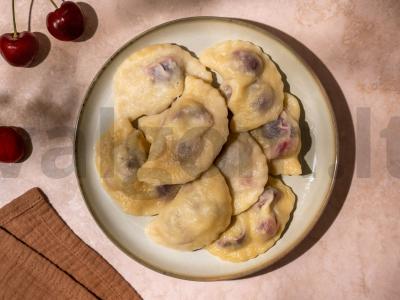 Koldūnai su vyšniomis Žingsnis 9