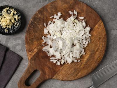 Mėsos apkepas „Boboti“ Žingsnis 1