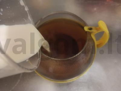 Pieno gėrimas su cikorija ir karamele Žingsnis 5