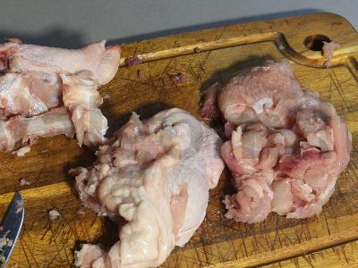 Cukinijų kotletai su kreminiu įdaru Žingsnis 1