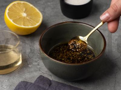 Šalta sezamo makaronai Žingsnis 1