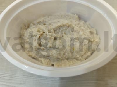 Vištienos piurė su termostatiniu jogurtu pagrindine nuotrauka