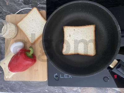 Daržovių tostai su sezamu Žingsnis 1