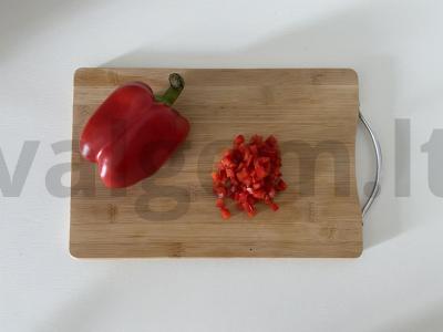 Daržovių tostai su sezamu Žingsnis 2