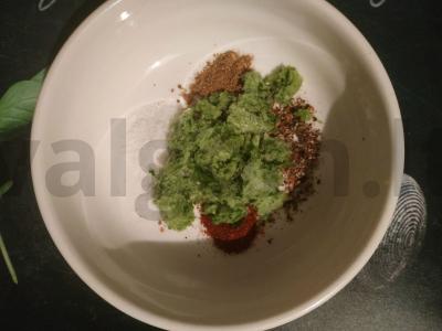 Keptas mažas bulvės su prieskoniais Žingsnis 2