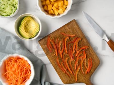 Bowl kopūstų lėkštėje Žingsnis 2