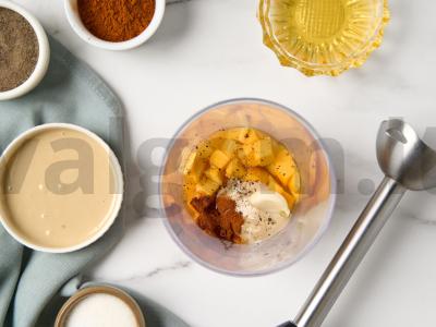 Bowl kopūstų lėkštėje Žingsnis 4