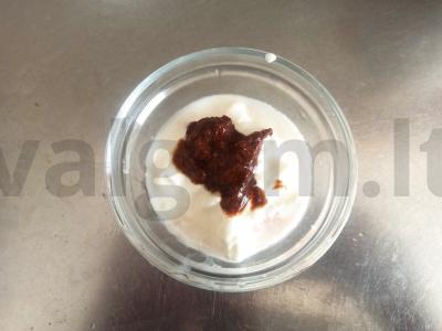 Salotos su pupelėmis, pomidorais ir rūgštynėmis Žingsnis 4