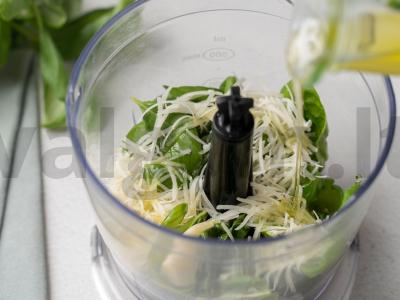 Baklažanai su pesto Žingsnis 4