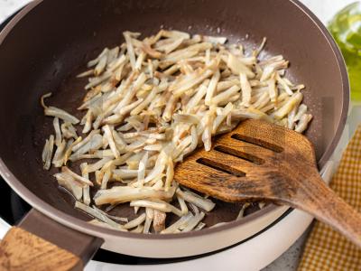 Salotas „Rudens diena“ su topinambūru Žingsnis 1