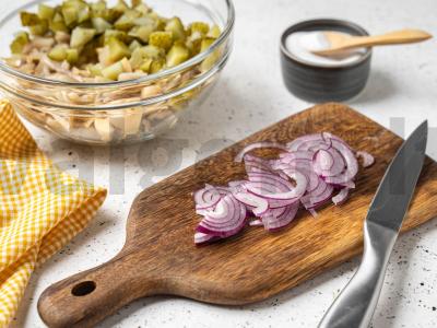 Salotas „Rudens diena“ su topinambūru Žingsnis 3