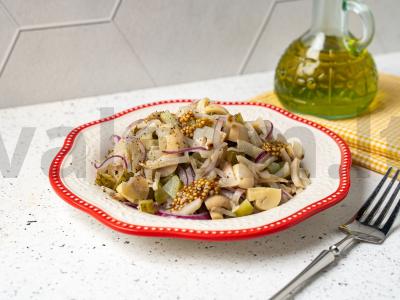 Salotas „Rudens diena“ su topinambūru pagrindine nuotrauka