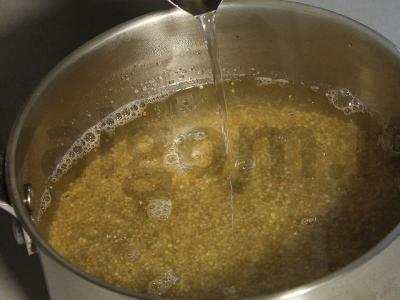 Salotos su quinoa, avokadu ir vyšniniais pomidorais Žingsnis 2