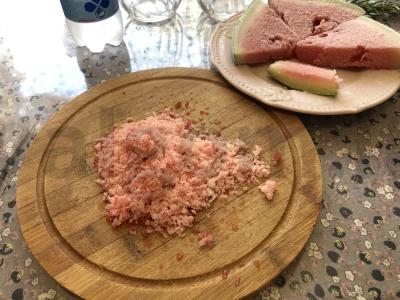 Vandensmelono freskas Žingsnis 1