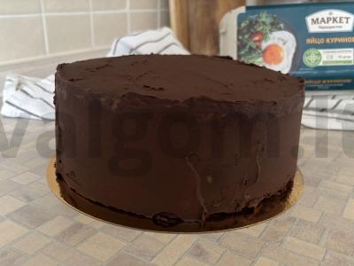 Klasikinis tortas „Praha“ pagrindine nuotrauka