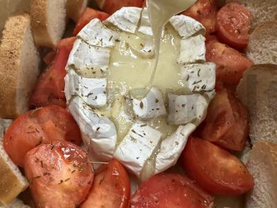 Sūris su baltąja pelėsiu, keptas orkaitėje Žingsnis 6