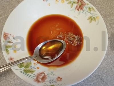 Marinuoti cukinijos su sojų padažu ir medumi Žingsnis 3