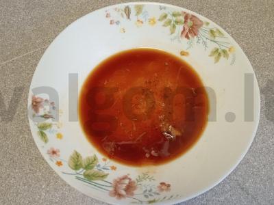 Marinuoti cukinijos su sojų padažu ir medumi Žingsnis 4