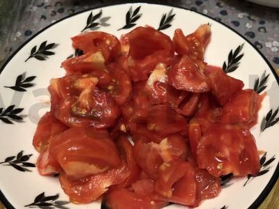 Vakarienės shakshuka su šonine Žingsnis 2