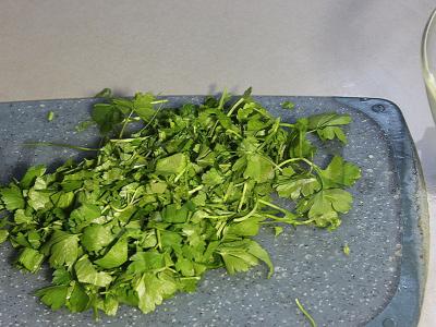 Gruziniškas lobio su alyvuogių aliejumi Žingsnis 2