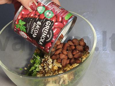 Gruziniškas lobio su alyvuogių aliejumi Žingsnis 4