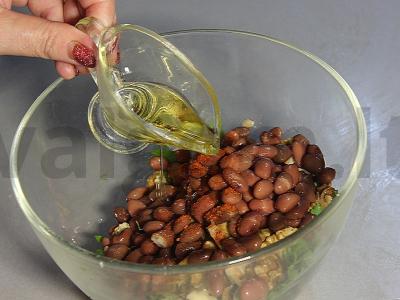 Gruziniškas lobio su alyvuogių aliejumi Žingsnis 6