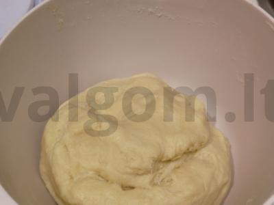 Sausainiai „Riešutai su virta saldžia grietinėle“ Žingsnis 8