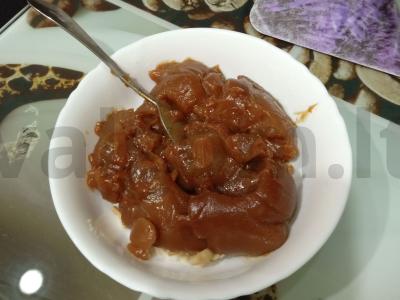 Sausainiai „Riešutai su virta saldžia grietinėle“ Žingsnis 11