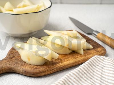 Kriaušių uogienė su aguonomis Žingsnis 1