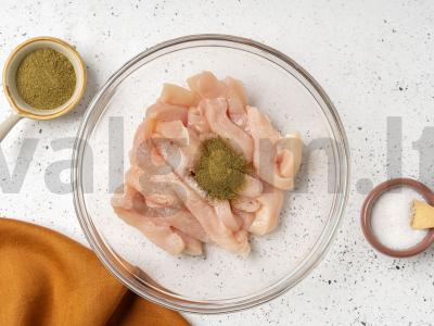 Kiaulienos krūtinėlė gruziniškai Žingsnis 1