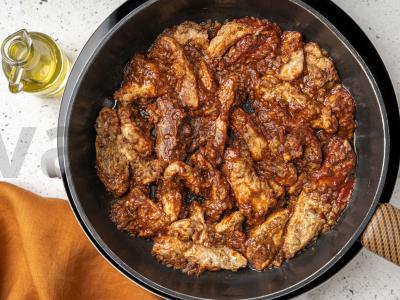 Kiaulienos krūtinėlė gruziniškai Žingsnis 5