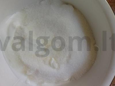 Abrikosų pyragas su džemu Žingsnis 4