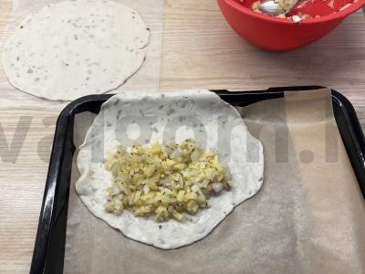 Vegetariški pyragėliai su bulvėmis Žingsnis 4