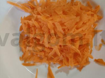 Menkių filė ant daržovių pagalvėlės Žingsnis 2