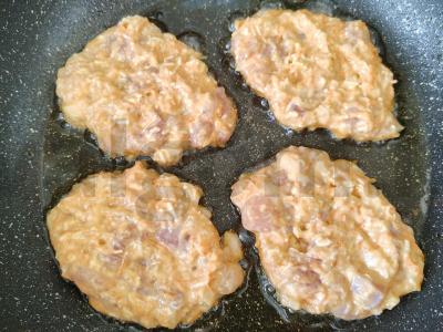 Vištienos blynai su sūriu ir morkomis Žingsnis 6